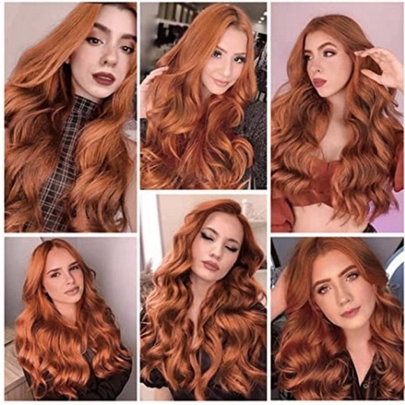 ?women Natural Synthetic Hair Wig Auburn main image 4